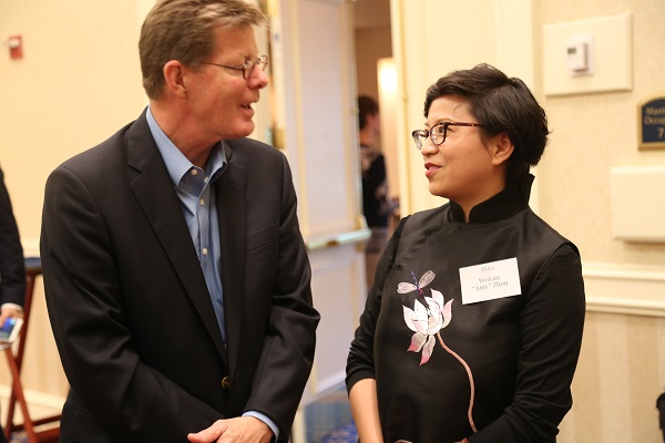 Chairman Zhou Weiyan visits Duke University